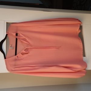 Blush pink blouse